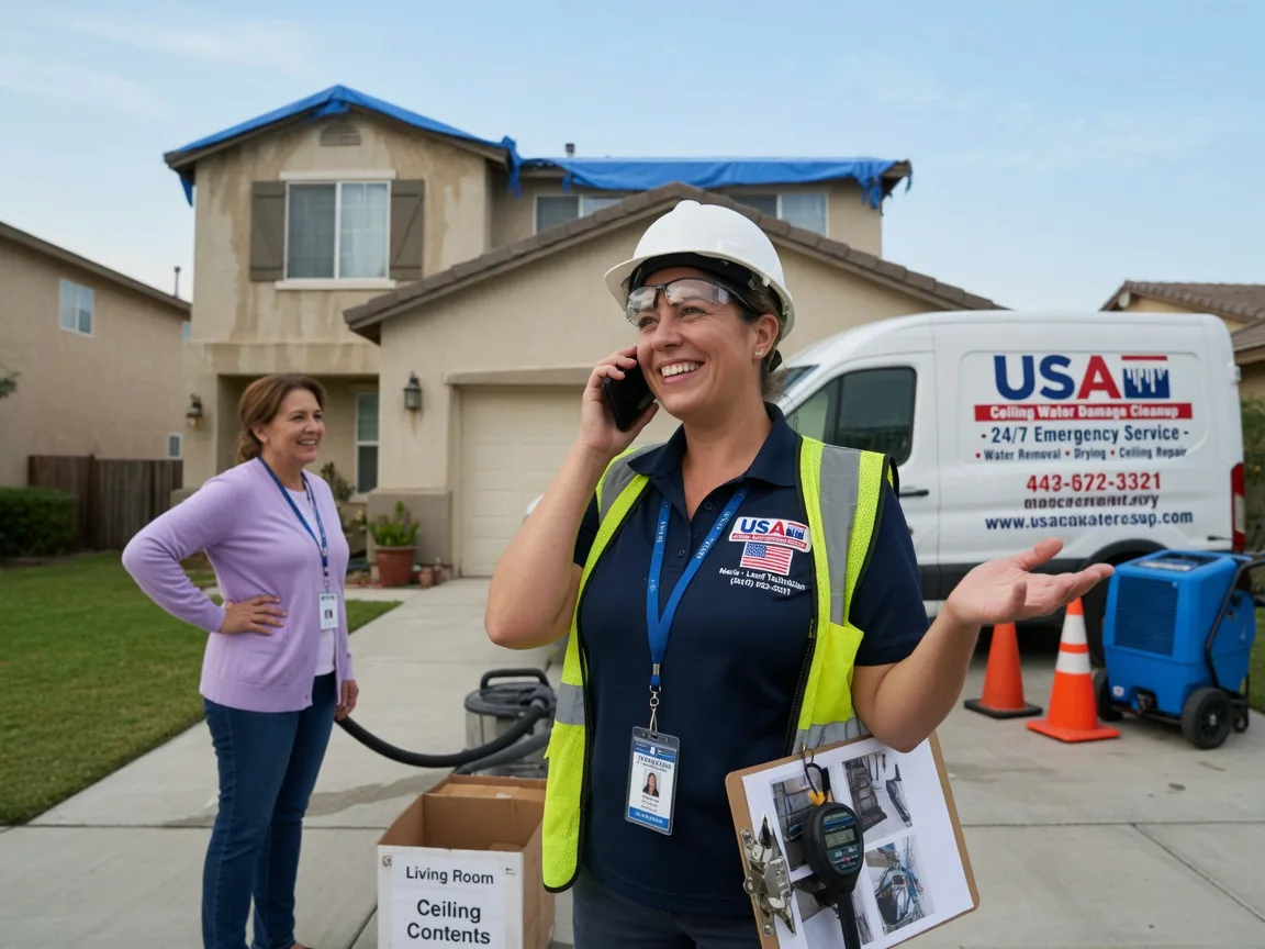 Ceiling Water Damage Restoration Grand Mound, IA FAQs